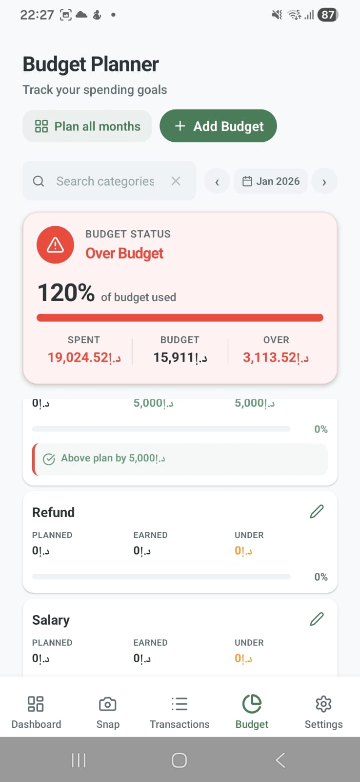 Budget Planner